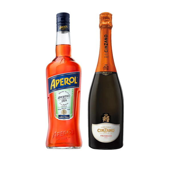 Aperol Spritz Combo Pack Aperol Apertivo with Cinzano Prosecco - Flask Fine Wine & Whisky