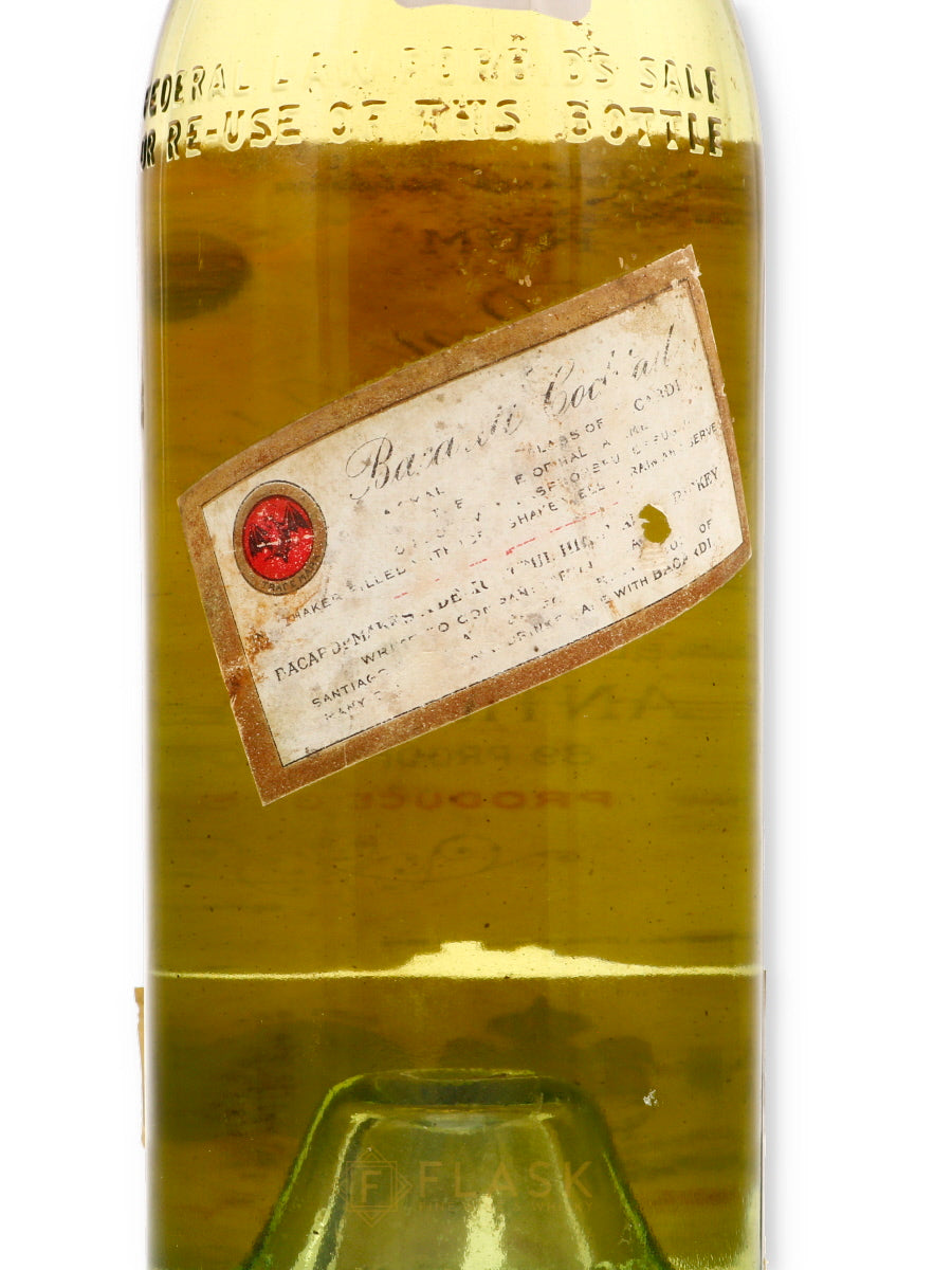 Bacardi Carta Blanca Superior Original Rum, Pre-Embargo US Import 4/5 Quart - Flask Fine Wine & Whisky