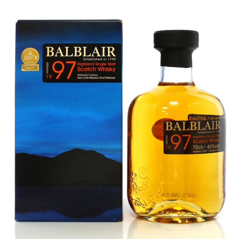 Balblair 1997 2nd Release Single Malt Scotch Whisky - Flask Fine Wine & Whisky