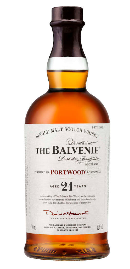 Buy Balvenie Portwood 21 Year Old Single Malt 43% Release | FLASK