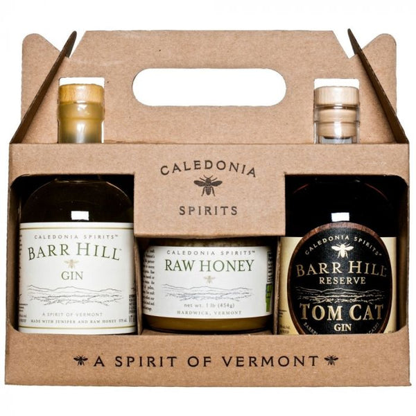 Barr Hill Gift Pack with Honey - Flask Fine Wine & Whisky