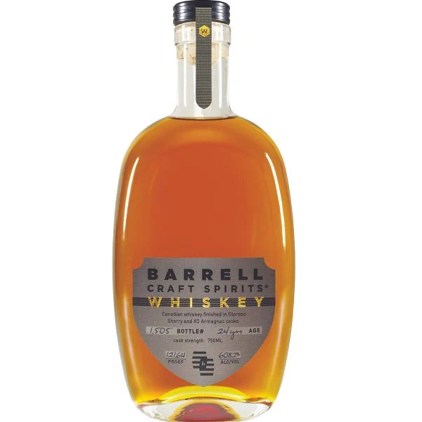 Barrell Craft 24 YYR Finished In Oloroso Sherry and XO Armagnac Casks - Flask Fine Wine & Whisky