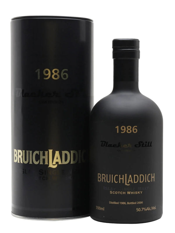 Bruichladdich 20 Yr 1986 Blacker Still Single Malt Scotch Whisky - Flask Fine Wine & Whisky