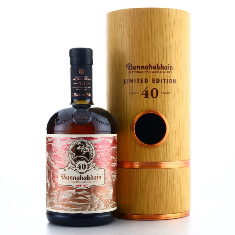 Bunnahabhain 40 Year Old Limited Edition 2012 - Flask Fine Wine & Whisky