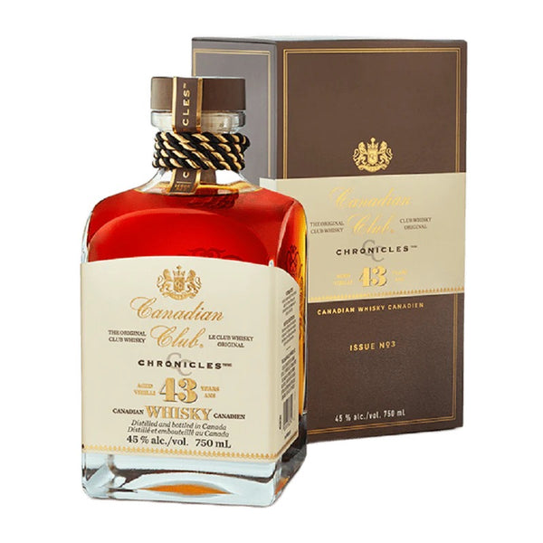 Canadian Club Chronicles 43 Year Whisky - Flask Fine Wine & Whisky
