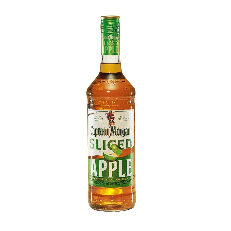 Captain Morgan Sliced Apple Spiced Rum 1L - Flask Fine Wine & Whisky
