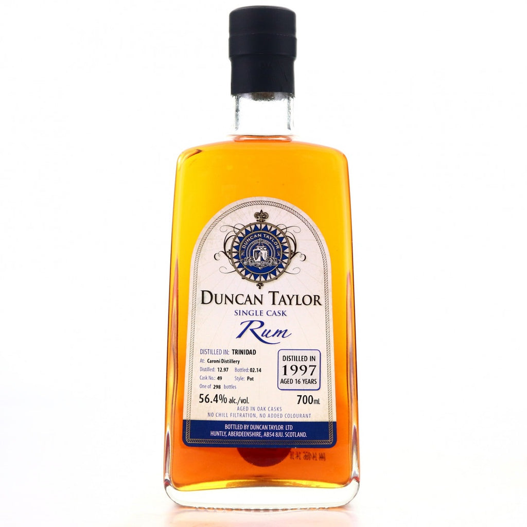 Caroni Distillery 16 Year Old 1997  Single Cask Rum Duncan Taylor - Flask Fine Wine & Whisky