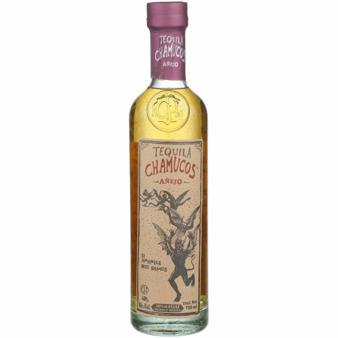 Chamucos Tequila Anejo 750ml - Flask Fine Wine & Whisky