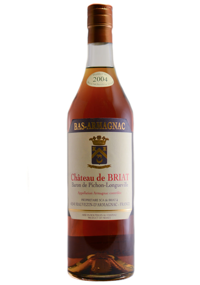 Chateau de Briat Bas Armagnac 2004 - Flask Fine Wine & Whisky