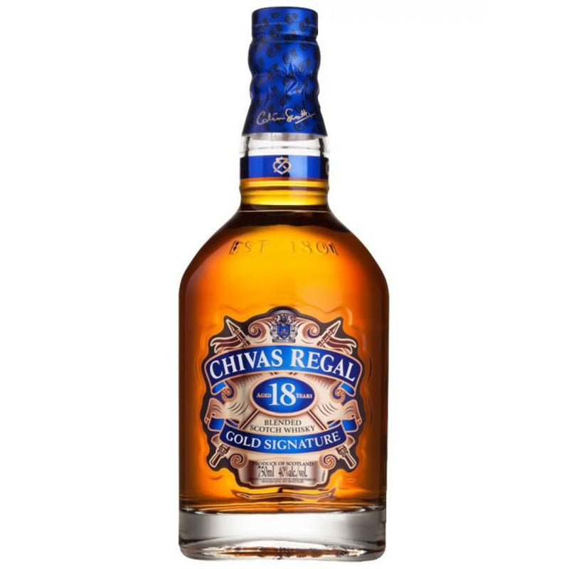 Chivas Regal 18 Year Blended Scotch Whisky - Flask Fine Wine & Whisky