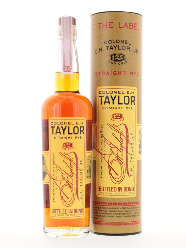 Colonel E.H. Taylor Straight Rye 750ml - Flask Fine Wine & Whisky