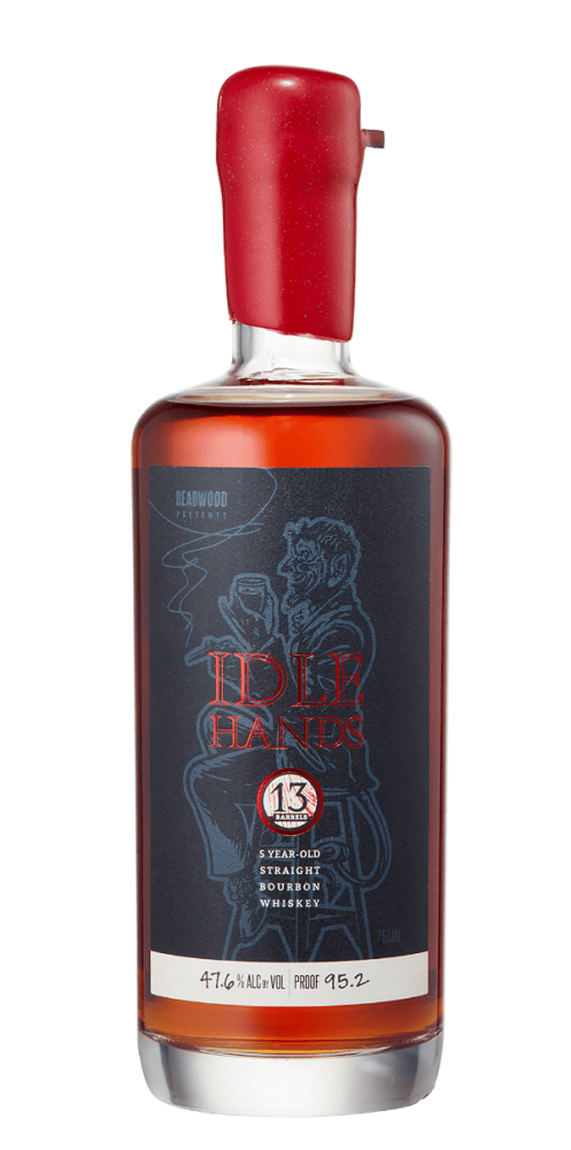 Deadwood Idle Hands 5 Year Heavy Rye Bourbon - Flask Fine Wine & Whisky