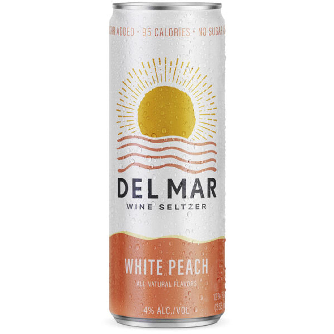 Del Mar White Peach Spritzer - Flask Fine Wine & Whisky