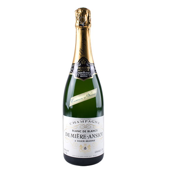 Demiere Ansiot Grand Cru Brut Blanc de Blanc Champagne - Flask Fine Wine & Whisky