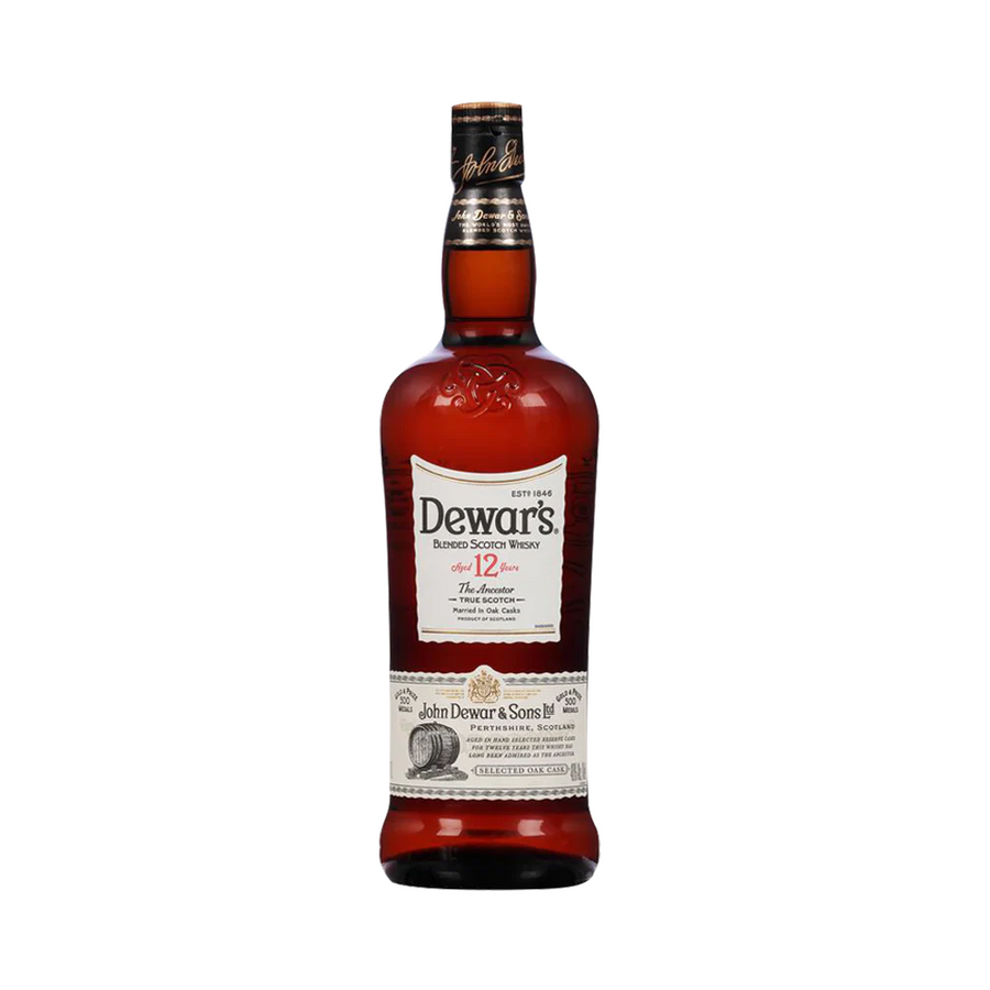 Dewars 12 year The Ancestor - Flask Fine Wine & Whisky