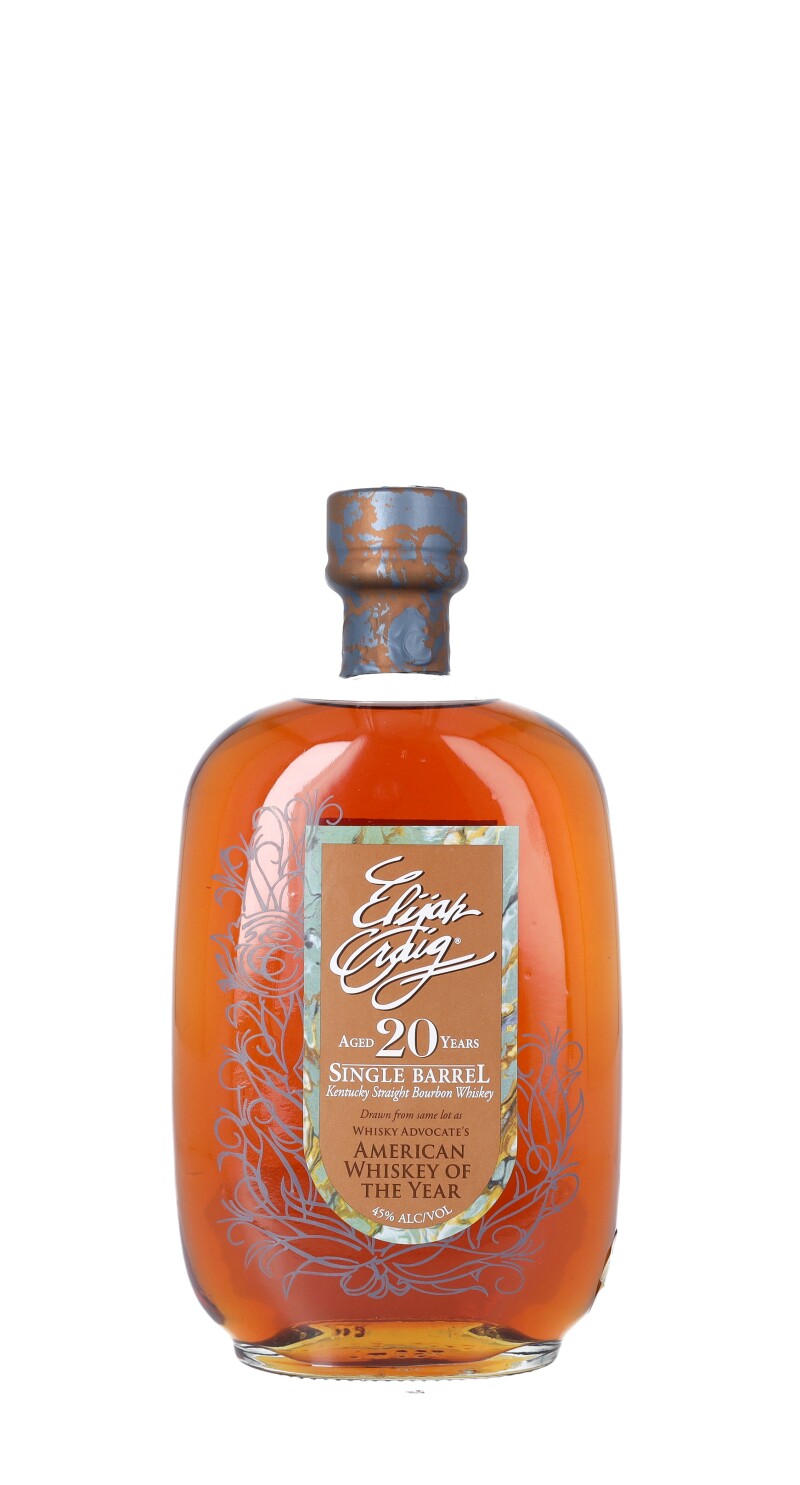 Elijah Craig 20 Year Old Single Barrel Bourbon - Flask Fine Wine & Whisky