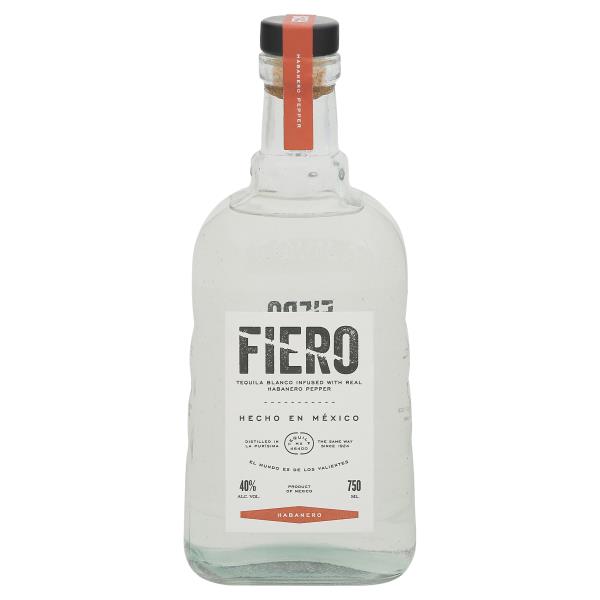 Fiero Tequila Blanco Habanero - Flask Fine Wine & Whisky