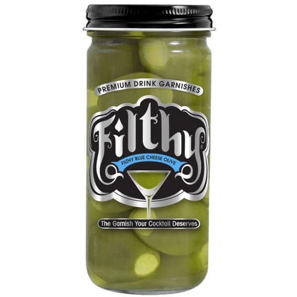 Filthy Blue Cheese Olives 8oz - Flask Fine Wine & Whisky