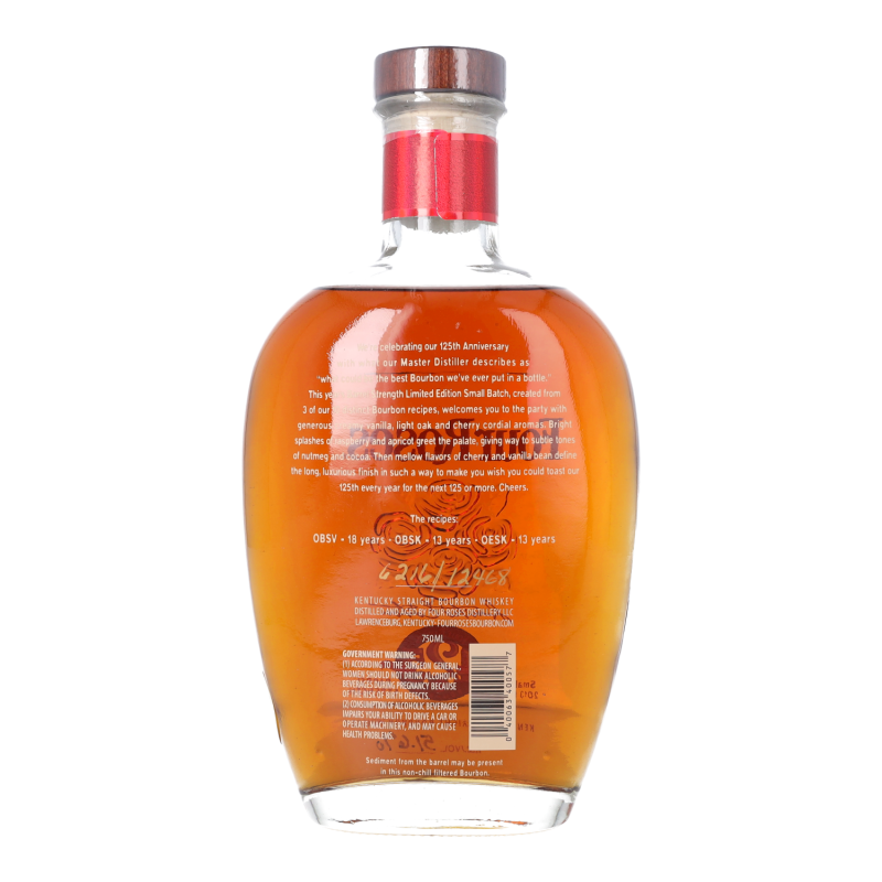 Four Roses Limited Edition Small Batch 2013 / 125th Anniversary Bourbon 750ml - Flask Fine Wine & Whisky