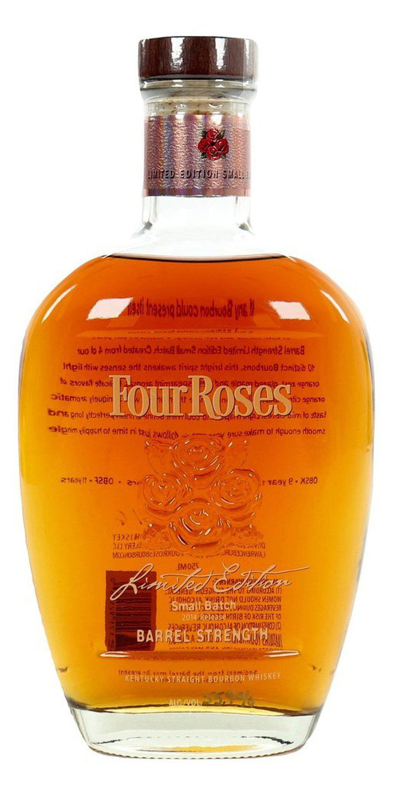 Four Roses Limited Edition Small Batch 2014 Barrel Strength Bourbon 750ml - Flask Fine Wine & Whisky
