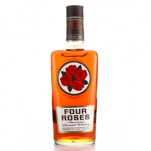 Four Roses Blended Whiskey Decanter 1969 86pf - Flask Fine Wine & Whisky