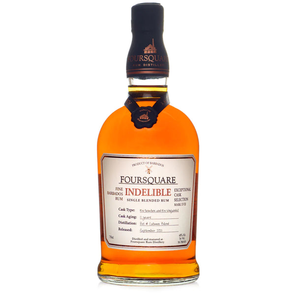 Foursquare Rum Distillery 'Indelible' Exceptional Cask Selection MARK XVIII Single Blended Rum, Barbados - Flask Fine Wine & Whisky