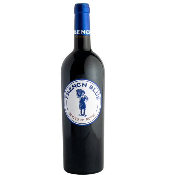French Blue Bordeaux Rouge NV 750ml - Flask