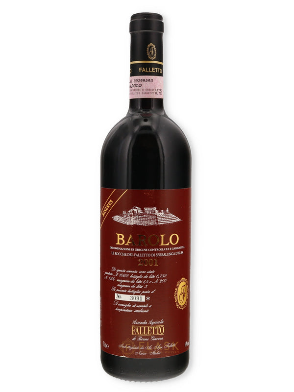 Bruno Giacosa Le Rocche del Falletto Barolo Riserva 2001 - Flask Fine Wine & Whisky