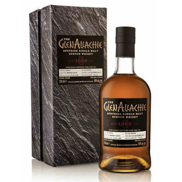 GlenAllachie 1989 Cask #2510 29 Year Speyside Single Malt Scotch Whisky - Flask Fine Wine & Whisky