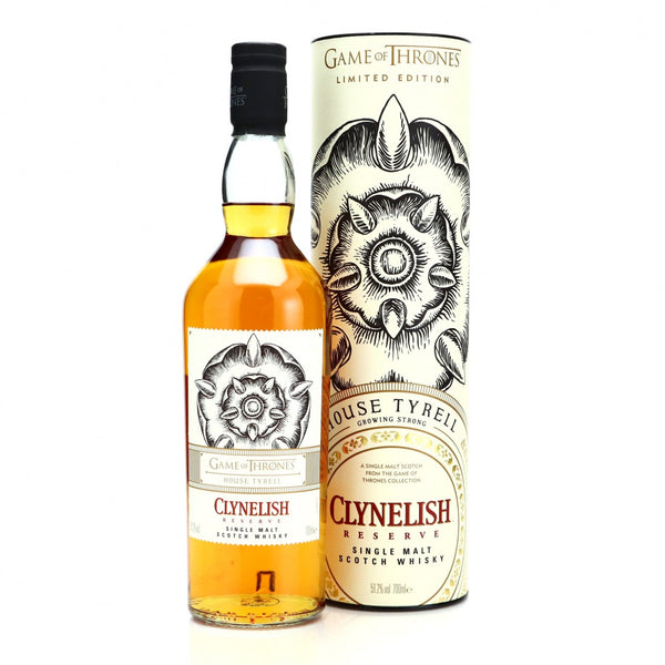 クライヌリッシュGame of Thrones House Tyrell House Tyrell Game of Thrones Clynelish Reserve Single Malt - Flask