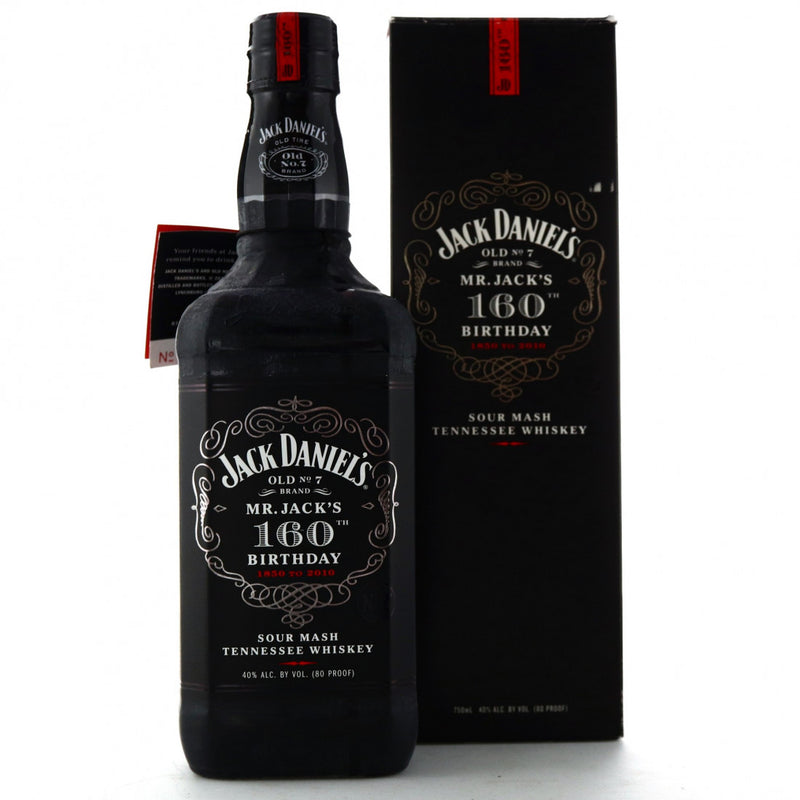 Jack Daniel's  Mr. Jack's 160th Birthday - Flask Fine Wine & Whisky