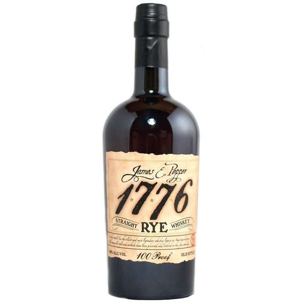 James E. Pepper 1776 Straight Rye Whiskey - Flask Fine Wine & Whisky
