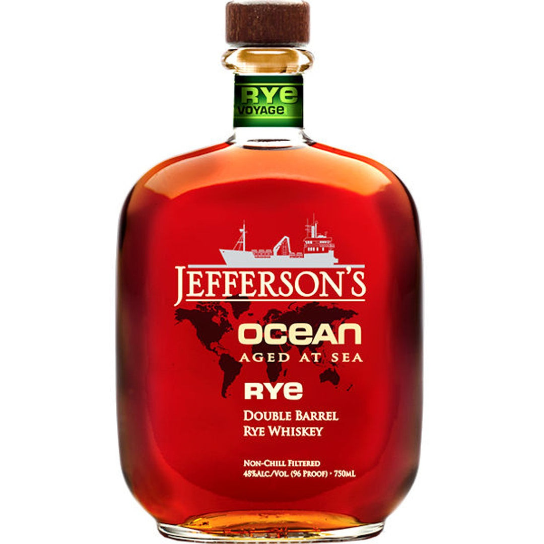 Jefferson's Ocean Aged At Sea Rye Double Barrel Whisky Voyage 26 - Flask Fine Wine & Whisky