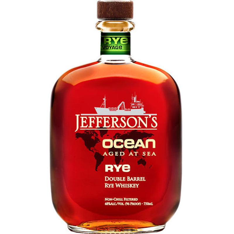 Jefferson's Ocean Aged At Sea Rye Double Barrel Whisky Voyage 26 - Flask Fine Wine & Whisky