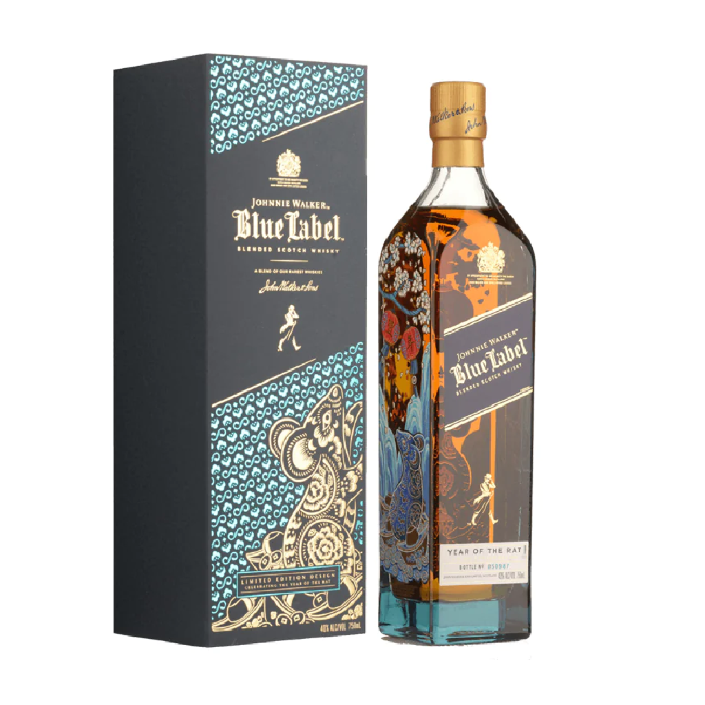 Johnnie Walker Blue Label Year of the Rat - Flask Fine Wine & Whisky