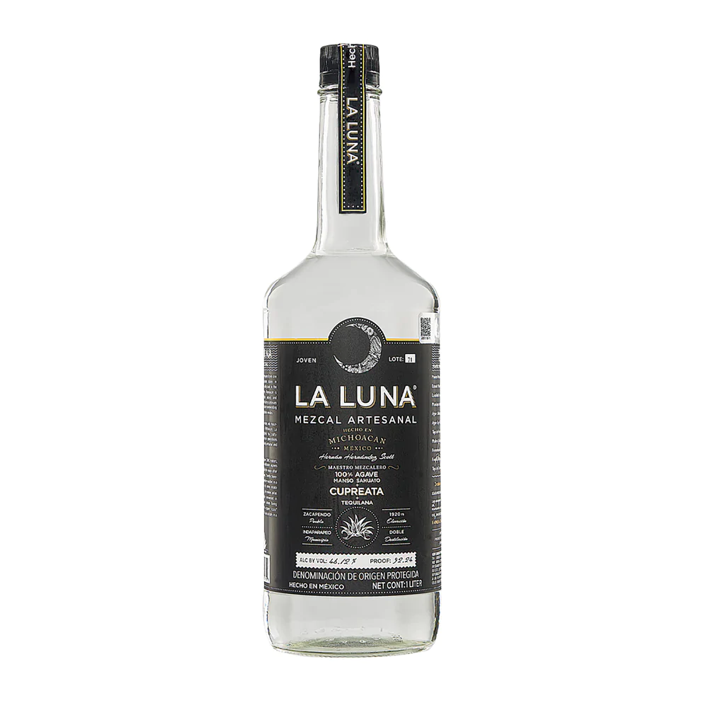 La Luna Mezcal Black Label - Flask Fine Wine & Whisky