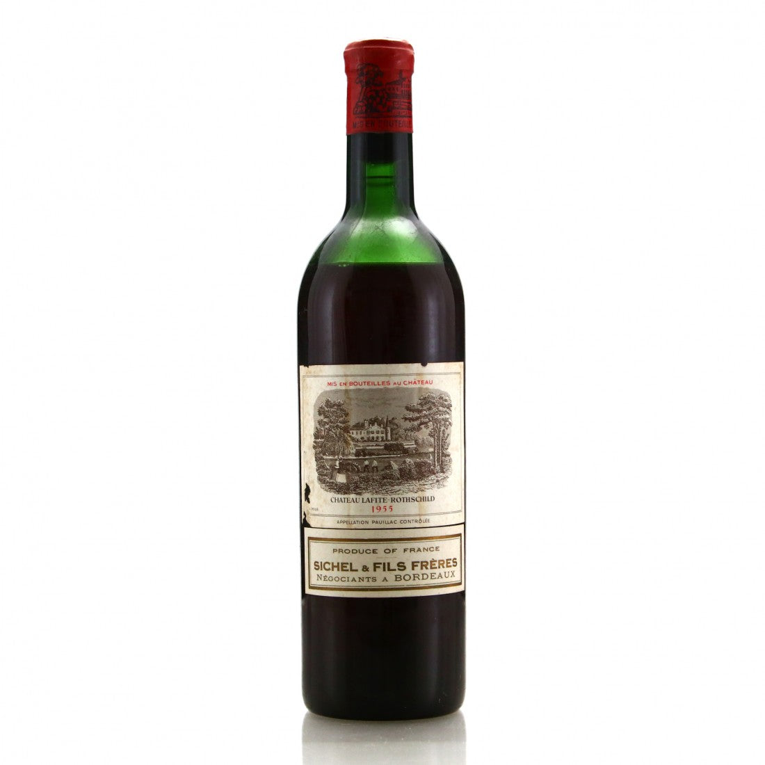 Buy Chateau Lafite Rothschild 1955 [Mid-Shoulder] | Flask Wines