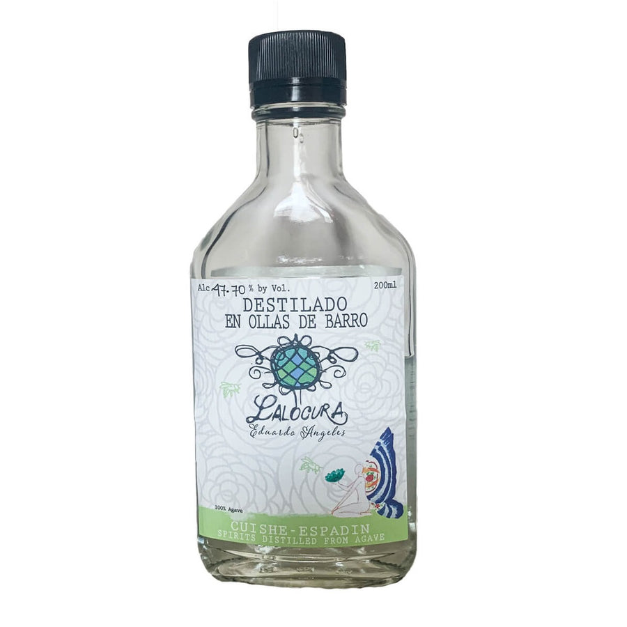 Lalocura Cuishe Espadin Mezcal 200ml - Flask Fine Wine & Whisky