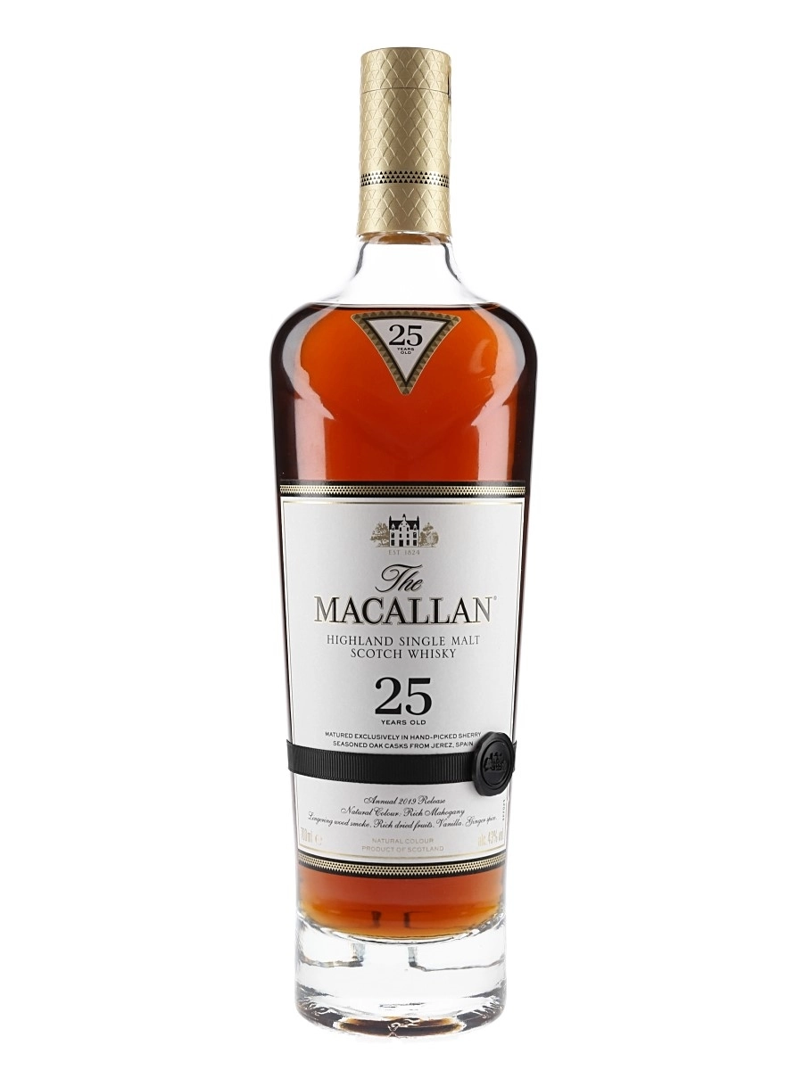 Macallan 25 Year Old Sherry Oak 2019 - Flask Fine Wine & Whisky