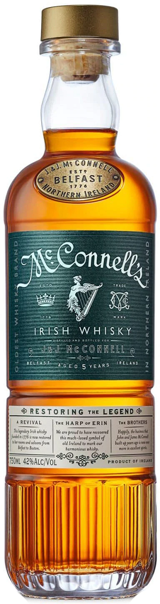 McConnell's Irish Whisky - Flask Fine Wine & Whisky