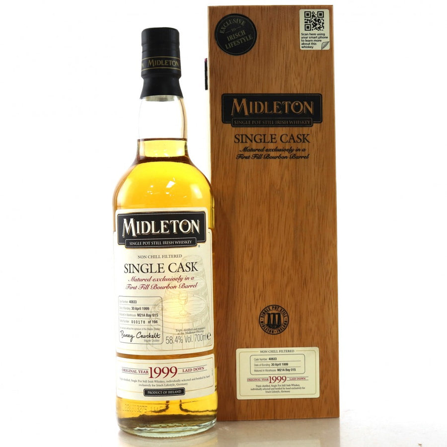 Midleton 1999 Single Cask #40833 - Flask Fine Wine & Whisky