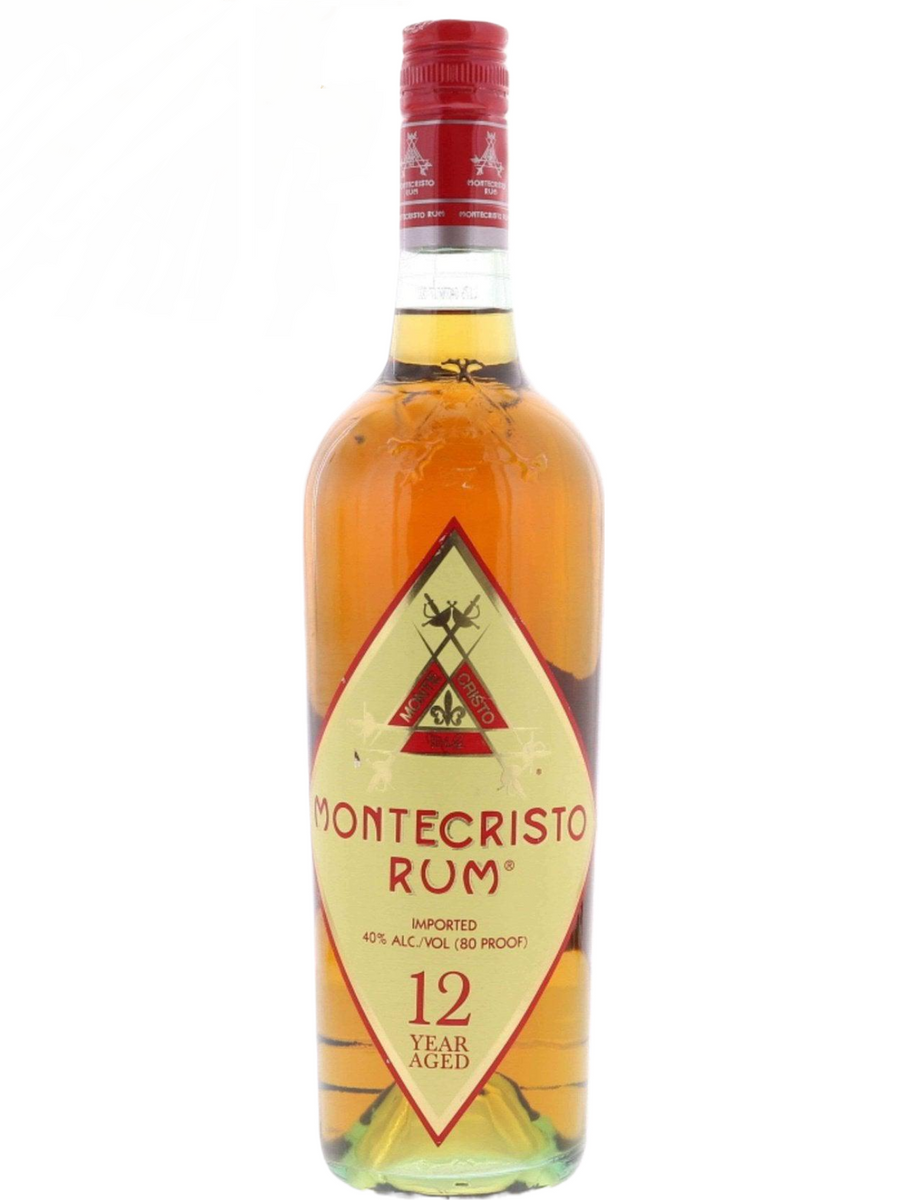 Montecristo Rum 12 Year 80 proof - Flask Fine Wine & Whisky