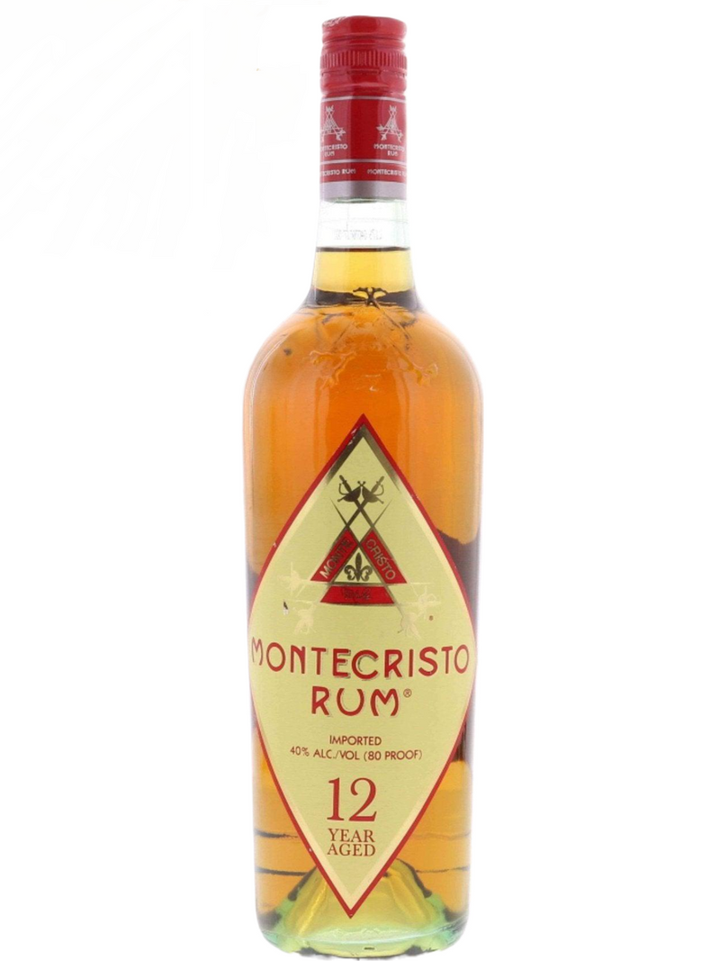 Montecristo Rum 12 Year 80 proof - Flask Fine Wine & Whisky