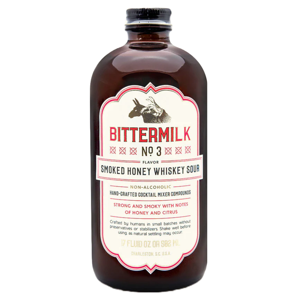 Bittermilk No 3 Smoked Honey Whiskey Sour Mix - Flask Fine Wine & Whisky