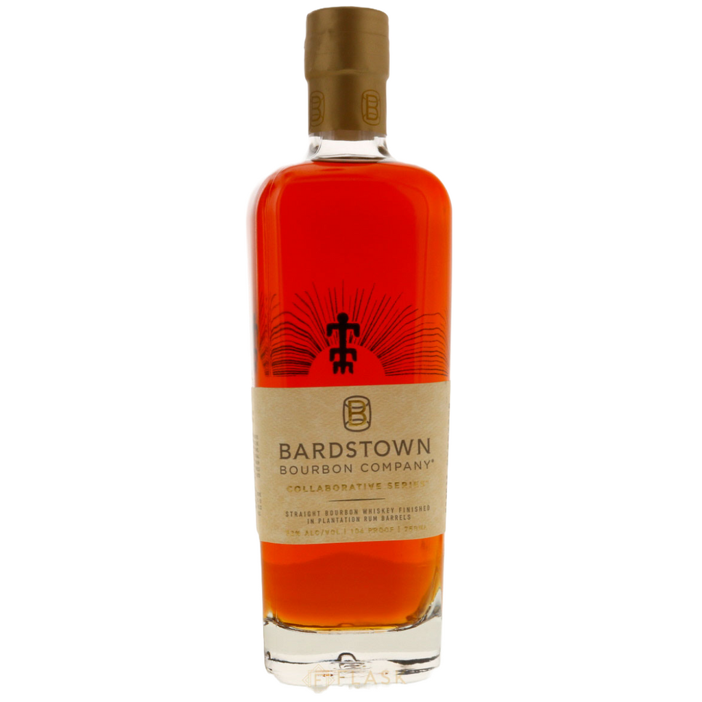 Bardstown Bourbon Company Kentucky Straight Bourbon Whiskey Collaborative Series Plantation Rum Barrels - Flask Fine Wine & Whisky