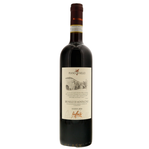 Piancornello Brunello di Montalcino Riserva 2016 - Flask Fine Wine & Whisky