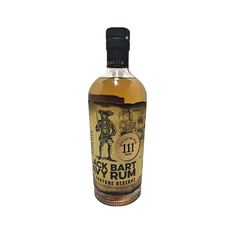 Black Bart Rum 111 Proof - Flask Fine Wine & Whisky
