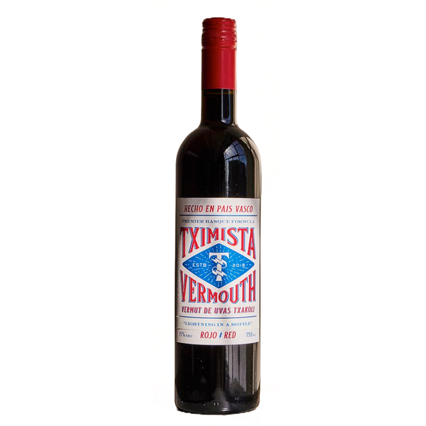 Buy Tximista Vermut Rojo Basque Vermouth 750ml | Flask Wines