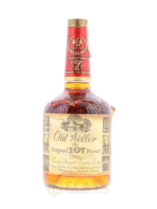 Old Weller Original 107 Proof 7 Year Old Bourbon Gold Vein Bottled 1981 / Stitzel Weller - Flask Fine Wine & Whisky