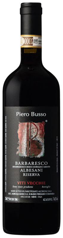 Piero Busso Barbaresco Albesani Viti Vecchie 2013 - Flask Fine Wine & Whisky
